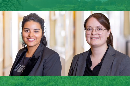 Neue Mitarbeiter BLaw Eliana Bonilla und MLaw Christina Pompa